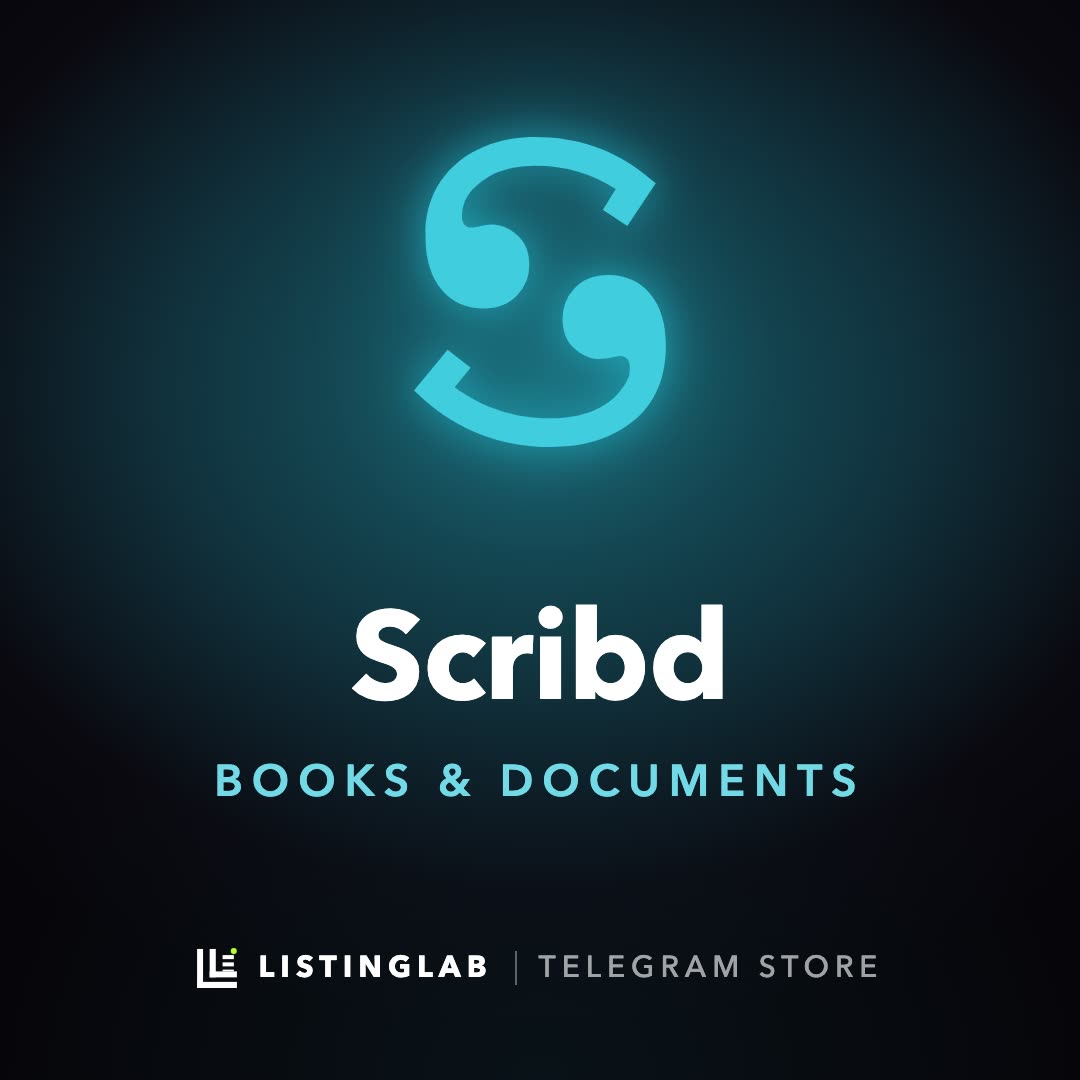 Scribd Premium - 1 Month (private account)